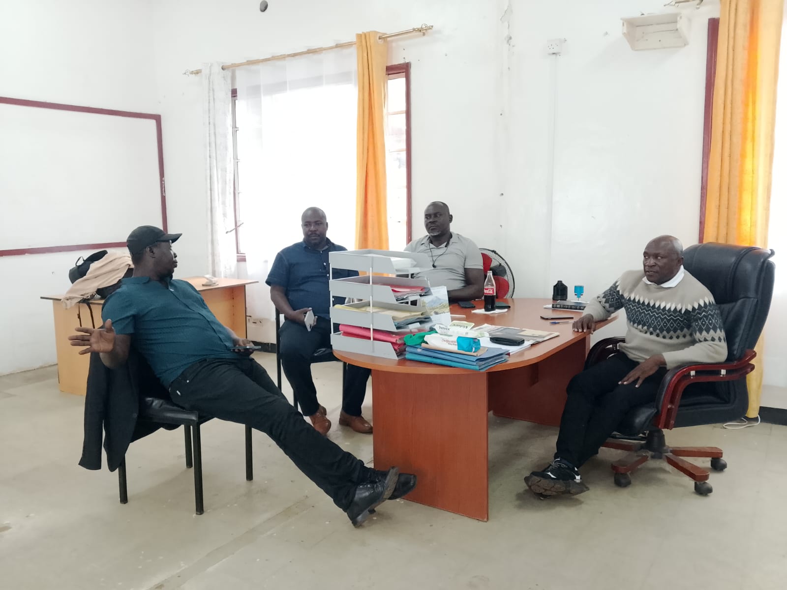 Kisumu KUPPET Hosts Homa Bay’s Tom Thomas in Key Regional Engagement to Strengthen Inter-Branch Collaboration